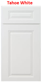 White Raised Panel Kitchen Cabinet
